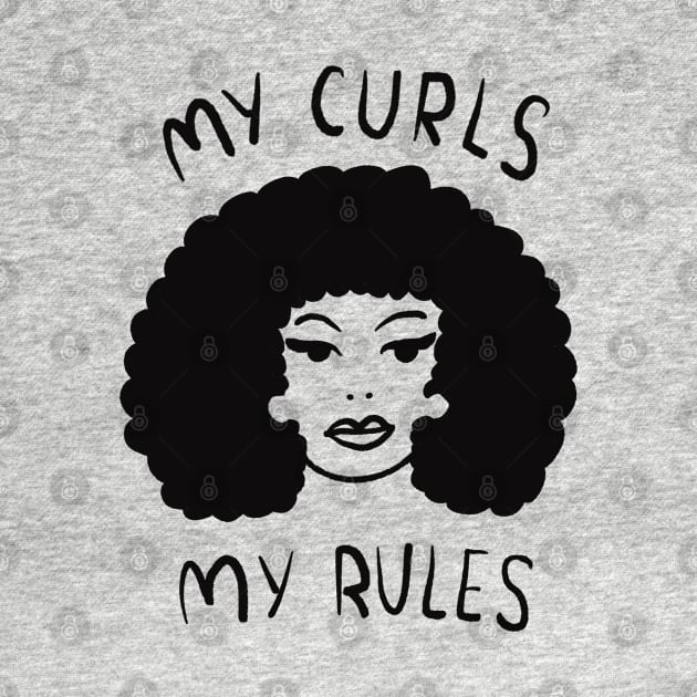 My curls my rules - Mis rizos, mis normas by SaraFuentesArt